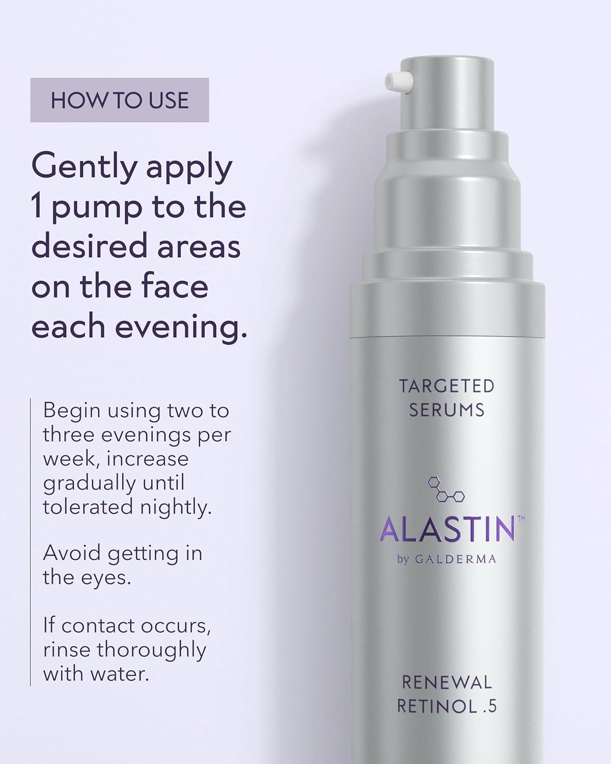 image:imageALASTIN Skincare Renewal Retinol Serum Visibly Improves Skin Texture amp Tone Helps Reduce the Look of Fine Lines amp Wrinkles Hydrating Retinol Formula50 Strength 10 oz