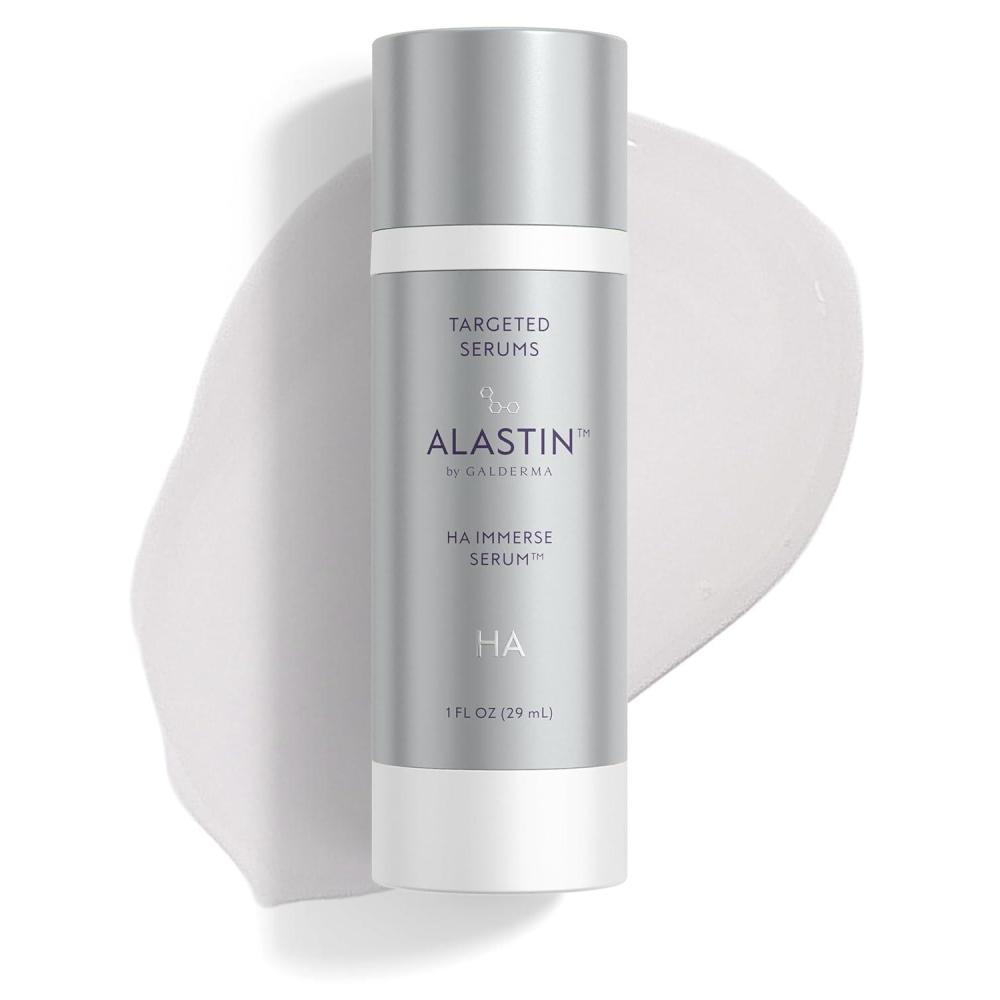 image:imageALASTIN Skincare Hyaluronic Acid HA IMMERSE Moisturizing Face Serum 1 oz Restorative Serum Combats Dry Dehydrated Skin For Radiant Glowing SkinHA IMMERSE Moisturizing Face Serum