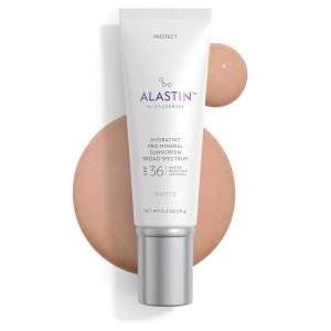 ALASTIN Skincare HydraTint Pro Mineral Sunscreen SPF 36 (3.2 oz) | 2-in-1 Tinted Daily Sunblock Moisturizer for Face & Neck | Fragrance-Free, Water Resistant(Hydratint Sunscreen)